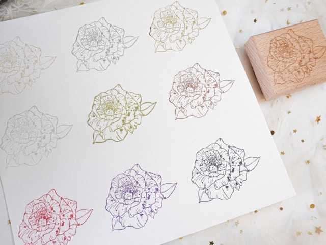 Jennyuanzi Vol. 3 Stamp - Rose