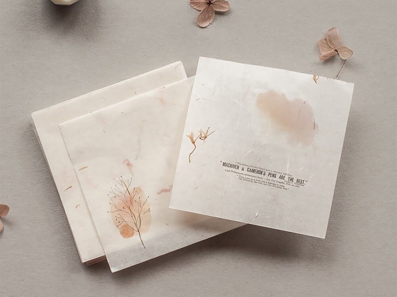 Pre-Order MU Natural Textured Paper No.6 - Sakura