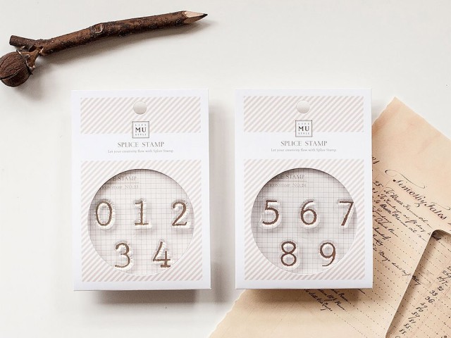 MU Clear Stamp Set Icon 023 - Numbers Basic