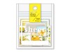 Sheer Photo Sticker Set - Yellow