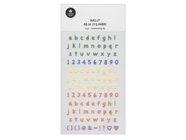 Suatelier Stickers 1119 - Handwriting 3