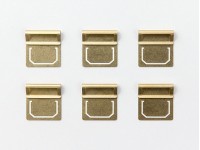 Brass Index Clips