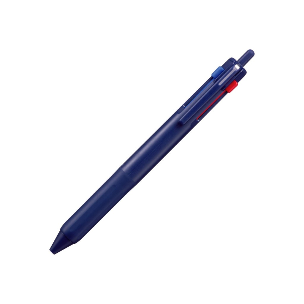 Uniball JETSTREAM More Black Ballpoint Pen 3-color 0.7 - Navy - Navy
