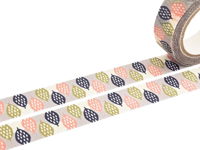 Washi Tape Pattern - Leaves