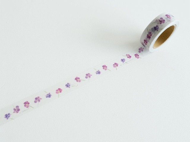 Yohaku Washi Tape Y-104 - Viola