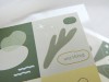 Deco Stickers Plain.50 - Abstract Green