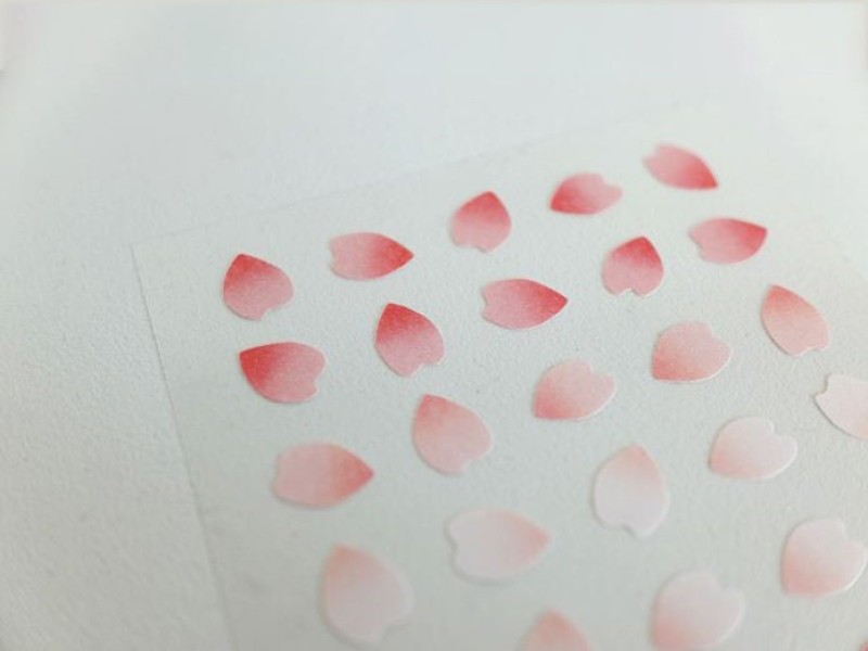 Deco Stickers Plain.63 - Cherry Blossom Petals