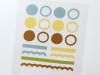 Deco Stickers Plain.66 - Large Colorful Dot