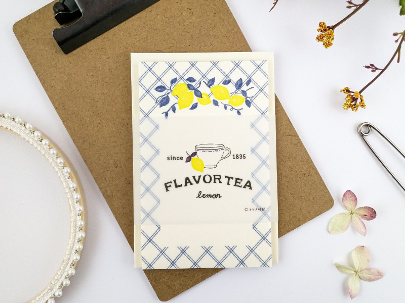 Furukawa Mini Letter Set Flavored Tea - Lemon