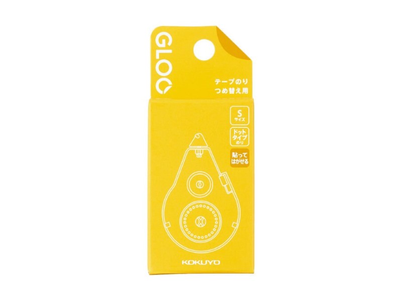 Kokuyo Refill For Tape Glue GLOO S - Weak Adhesive