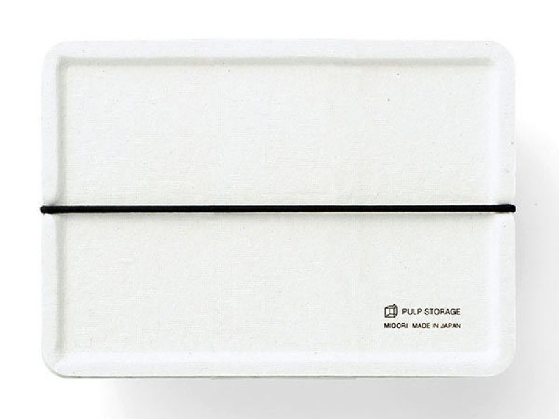 Midori Pulp Card Box - White