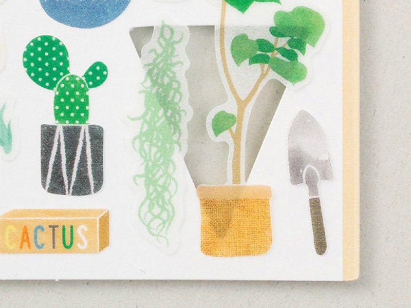 Midori Stickers Marché - Cactus