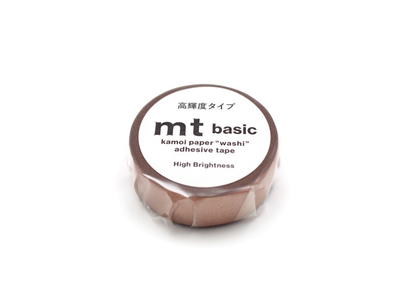 MT Basic Washi Tape High Brightness - Bronze