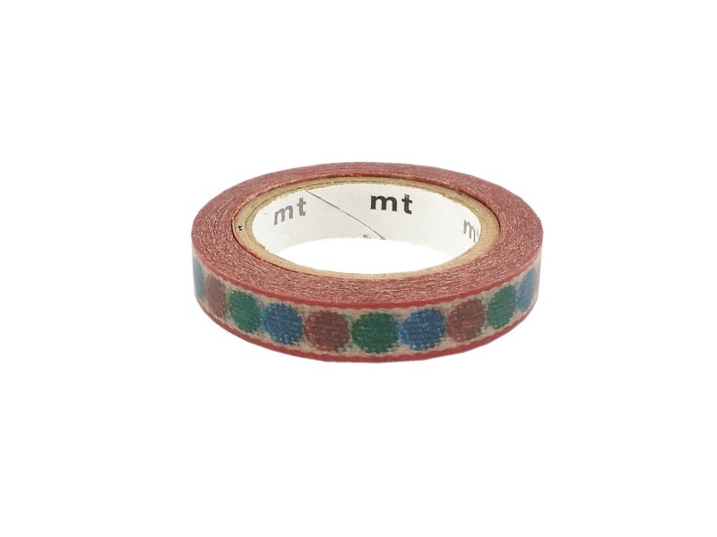 MT Tracking Paper Tape Slim - Tyrolean Dot