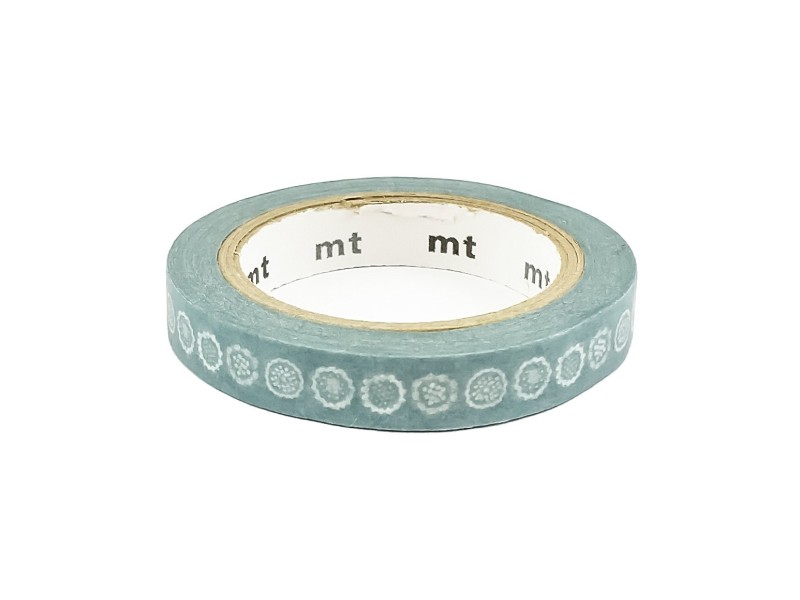MT x SouSou Slim Washi Tape - Floral Embroidery