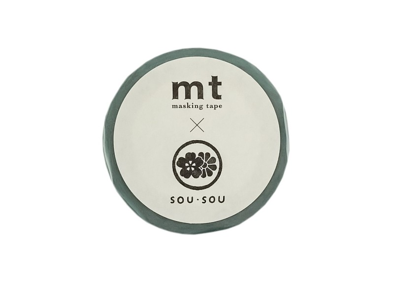 MT x SouSou Slim Washi Tape - Floral Embroidery
