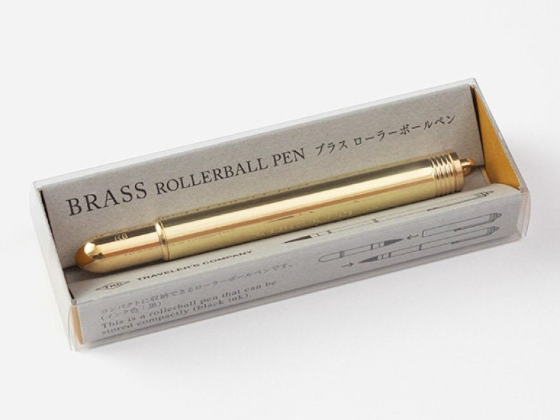 TRC Brass Rollerball Pen