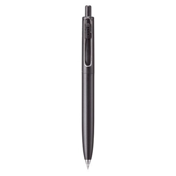 Uni-ball One F Gel Pen - 0.38 mm - Faded Black Body - Black Ink