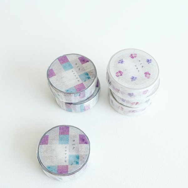 YOHAKU Clear Masking Tape - Snow Flower(CT-015)