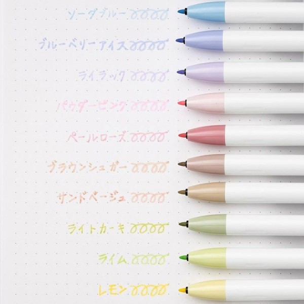 Clickart Retractable Pen Marker - Palette 3