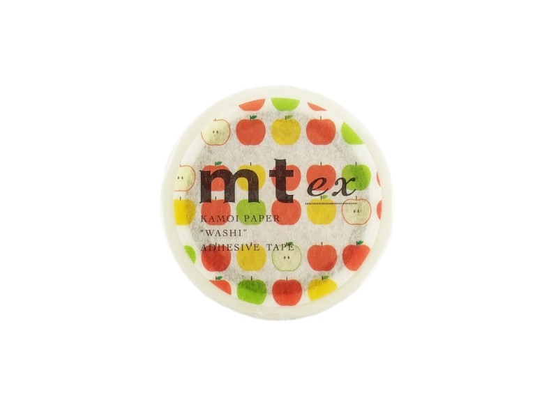 MT EX Washi Tape - Apple Pattern