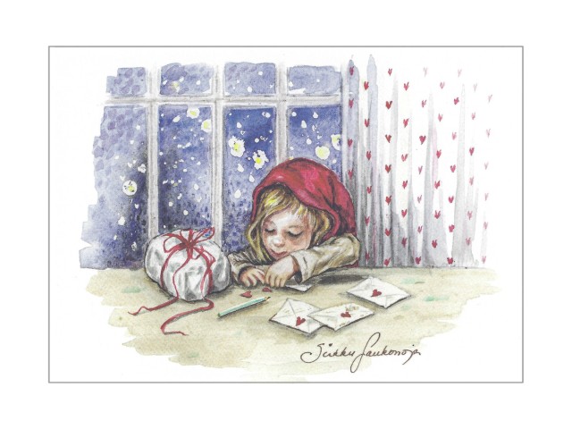 Christmas Postcard - Writing Letters